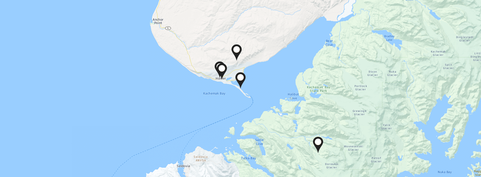 Open map