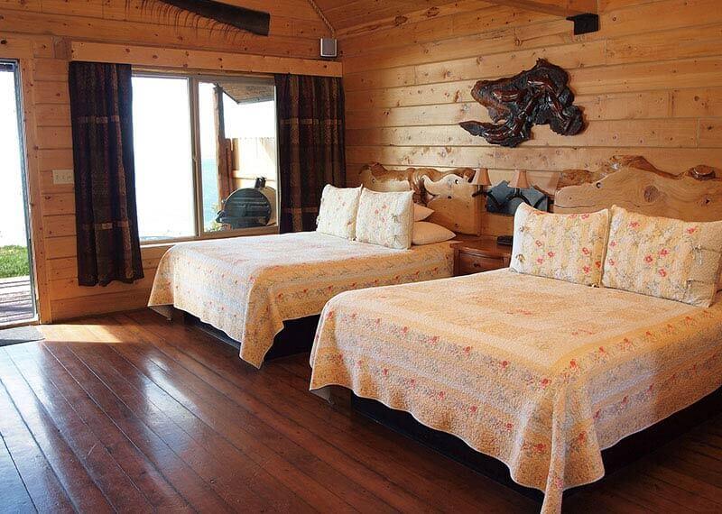 homer alaska cabin rental interior shots