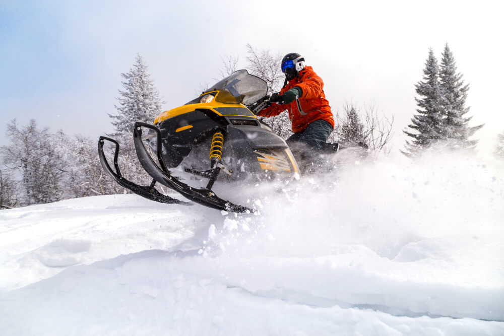 Sledding & Snowmobiling in Homer Alaska